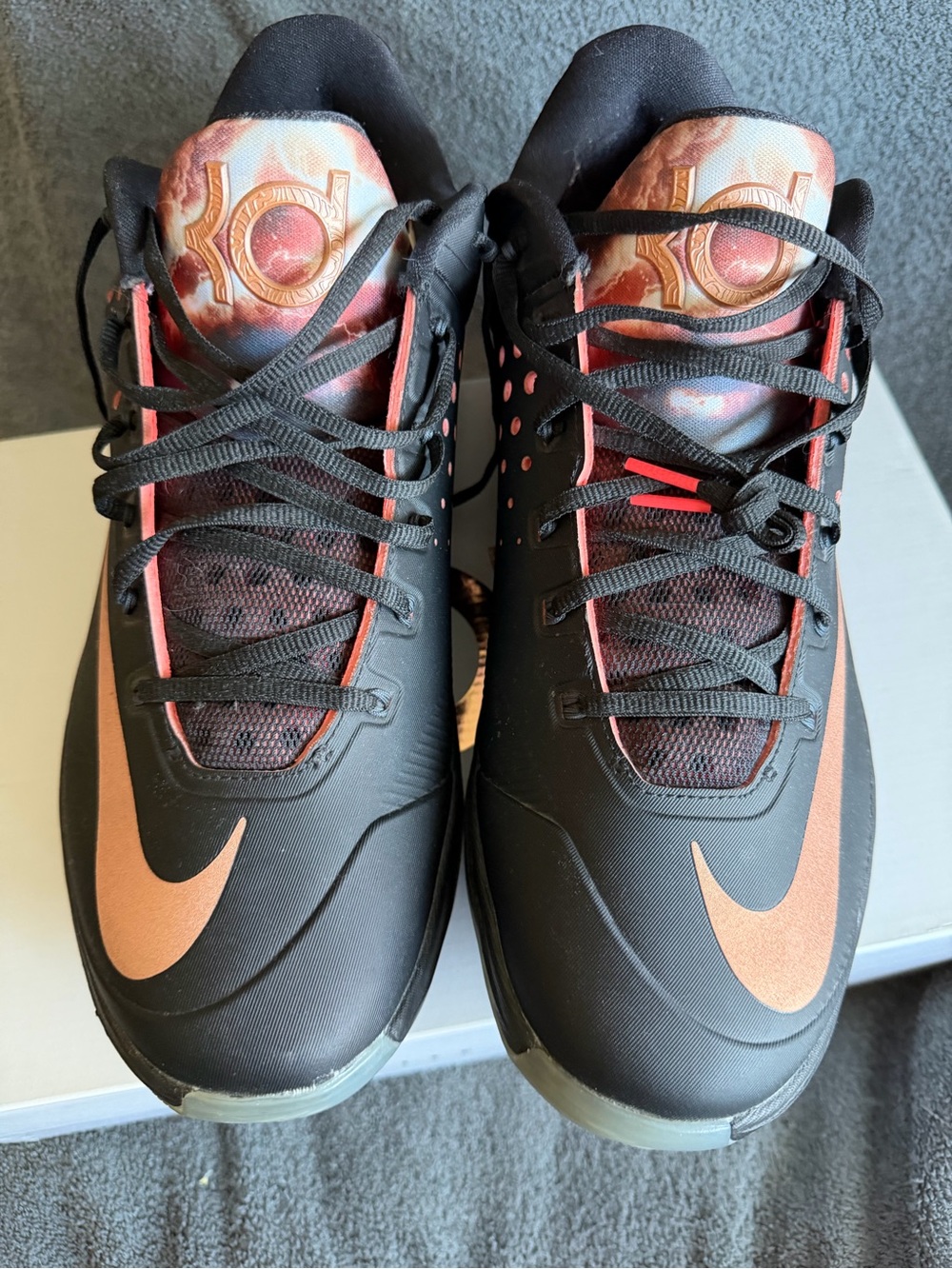 Nike Size 13 - authentic Nike KD 7 Rose Gold 2015 Basketball Sneakers
